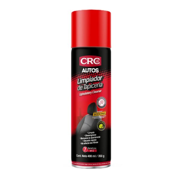 LIMPIADOR DE TAPICERIA 400 CC AUTOMOTRIZ CRC (60000202)