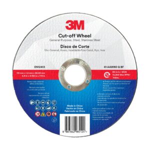 Disco 3M Corte Metal/Acero Inox 4 1/2" Plano (UU013548647)