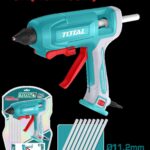 PISTOLA SILICONA 45W 110-120V INCLUYE 8 BARRAS INDUSTRIAL SUPER TOTAL (UTT401116)
