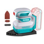 LIJADORA DE PALMA ORBITAL  ROTATIVA   INALAMBRICA 20V 12000 RPM INCLUYE 6 LIJAS  BATERIA Y CARGADOR NO INCLUIDO INDUSTRIAL  SUPER  TOTAL (TPSLI2024)