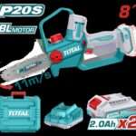 SIERRA MINI INALAMBRICA 8" 20V INDUSTRIAL INCLUYE 2  BATERIA 2.0AH  Y CARGADOR  TOTAL (UTGSLI20882)