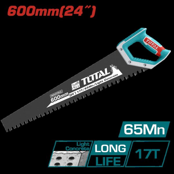 SERRUCHO 24" NEGRO PARA HORMIGON INDUSTRIAL SUPER TOTAL (THTLCS1241)