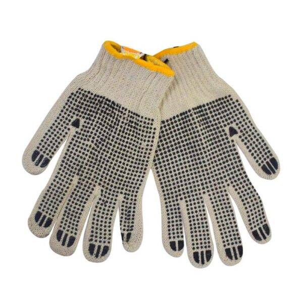 GUANTE LLUVIA 2 CARAS GRANDE (PUNTOS NEGROS)