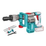 DEMOLEDOR SDS HEX INALAMBRICO 20V 16J INCLUYE ACCESORIOS BATERIA Y CARGADOR SE VENDEN POR SEPARADO INDUSTRIAL SUPER TOTAL (TDBLI20358)