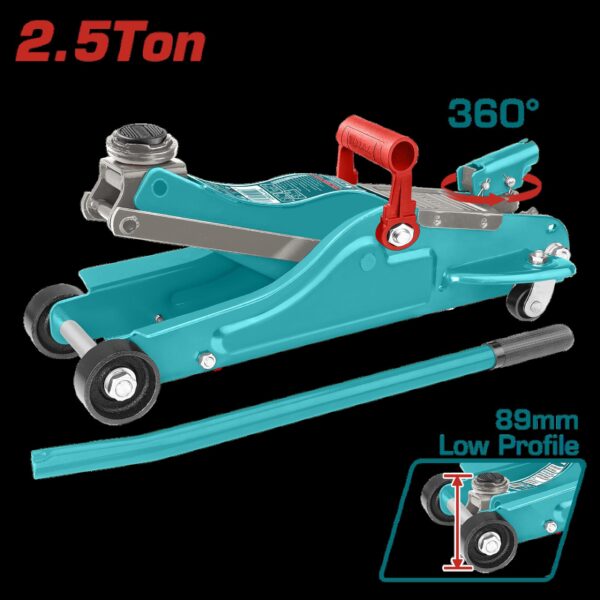 GATO ZORRA 2.5 TONELADAS PERFIL BAJO INDUSTRIAL TOTAL (THT108256)