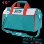BOLSO DE HERRAMINETAS 19" 14 BOLSILLOS SUPER SELECT TOTAL (THT261925)