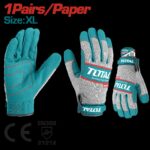 GUANTE MECANICO MICROFIBRA PU CUERO REFORZADO XL INDUSTRIAL SUPER TOTAL (TSP1808-XL)
