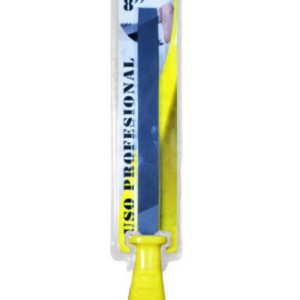 LIMA PLANA 8" CON MANGO AMARILLO EN BLISTER UDUKE (HT90308) Item: 12755
