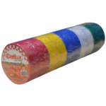 CINTA AISLANTE CELLUX PEQUENA COLORES X 10 (ROJA-AMARILLA-BLANCA-VERDE-AZUL) Item: 10427