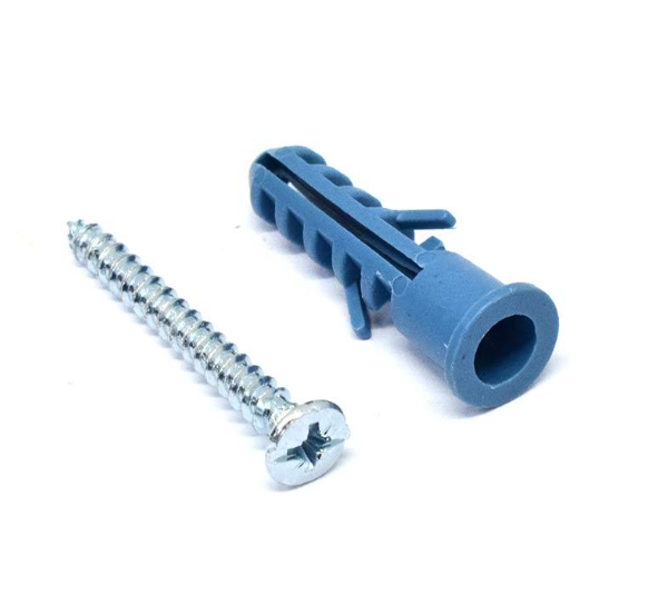 CHAZO PLASTICO CON TORNILLO 3/8 X 50UNDS (HT1240) Item: 13606