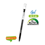 BOLIGRAFO GEL NEGRO 0.5 mm OE-036