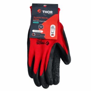 Guante Nitrilo Reforzado Impermeable Talla 9-L  (Norma ANSI)
