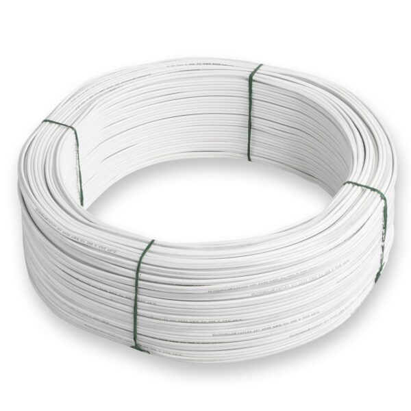 CABLE DUPLEX 2 X 22 AWG CERTIFICADO BLANCO  (REF-3398)