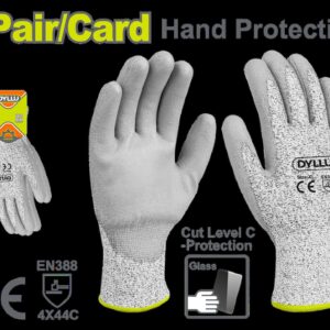 Guante Polyester XL Anticorte Dyllu (DTPG1805)