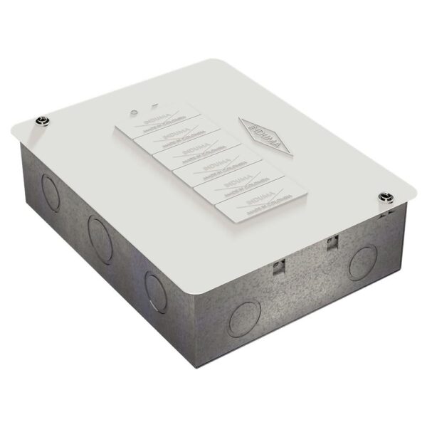 CAJA BREAKER METALICA 6 CIRCUITOS SLIM CERTIFICADA INDUMA (T1205-0034)