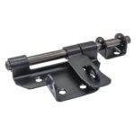 PASADOR PORTACANDADO 4 1/2" NEGRO MATE CAL 14 INDUMA  (T1504-0001)