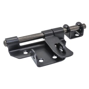 PASADOR PORTACANDADO 4 1/2" NEGRO MATE CAL 14 INDUMA (T1504-0001)