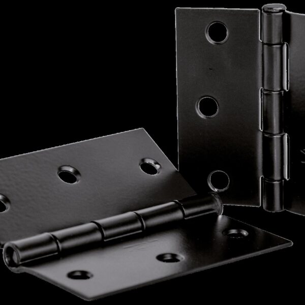 BISAGRA NUDO CABEZA PLANA NEGRO MATE 3X3 C-16 BLISTER X 2 CT (T1106-0227)