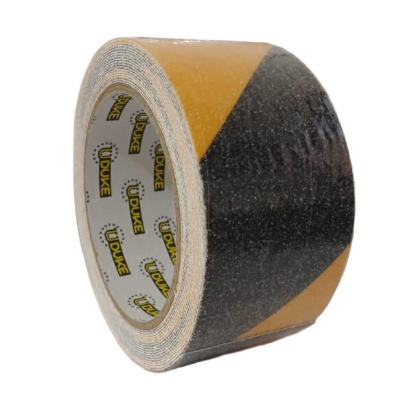 CINTA ADHESIVA ANTIDESLIZANTE 2 X 5 MTS AMARILLA Y NEGRA UDUKE (HT4015)