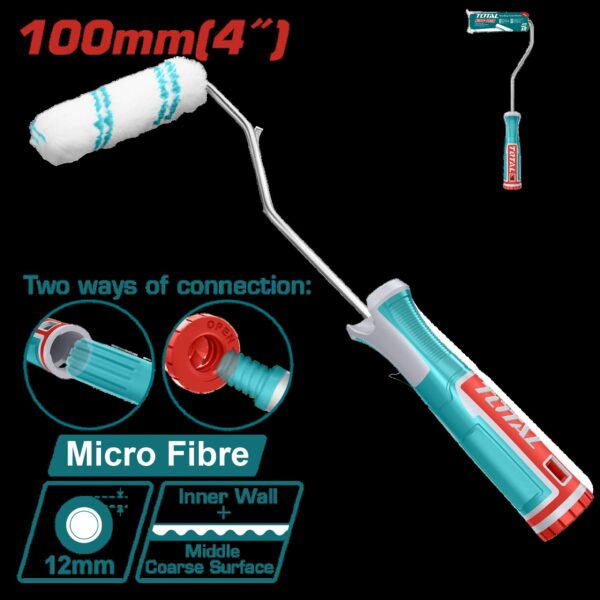 RODILLO FELPA 4" BLANCO FELPA INDUSTRIAL SUPER TOTAL (THT8541D)