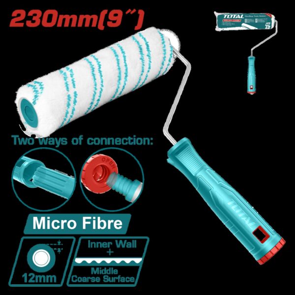 RODILLO 9" BLANCO MICROFIBRA  SUPER TOTAL (THT85096)