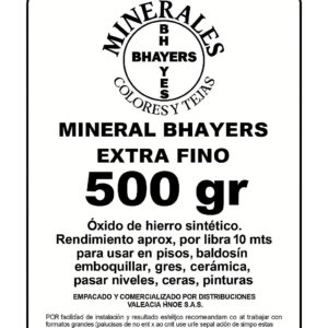 MINERAL BLANCO BHAYERS CAJA 500GR