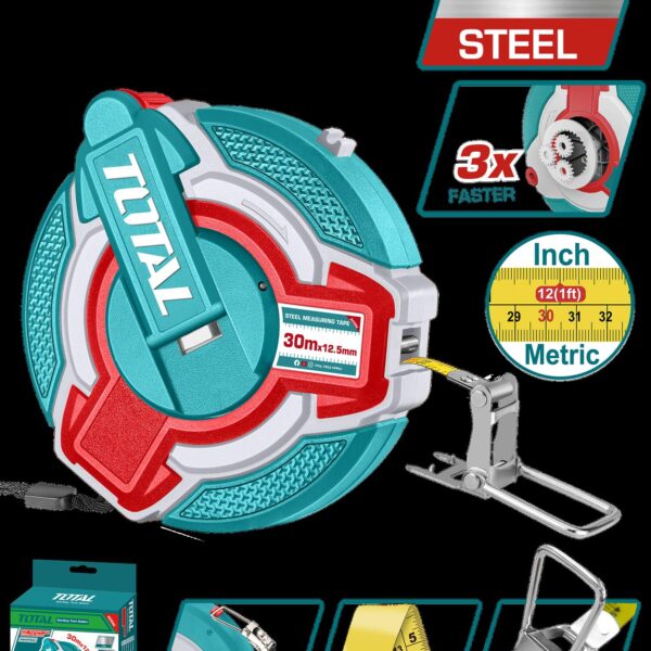 DECAMETRO 30MTS INDUSTRIAL SUPER TOTAL (TMT08306)