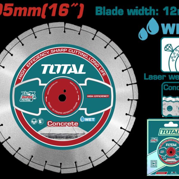 DISCO DIAMANTADO SEGMENTADO 16"  PARA USO TP1016-2, TP1016-2EE, INDUSTRIAL SUPER TOTAL (TAC2144053)