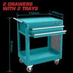 Carro para Herrmientas 2 Bandejas ( 71.2X44X69,4CM) Insdustrial Super Total (THPTC201)