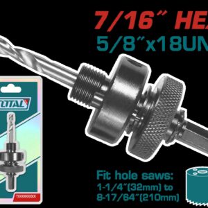 Arbol Sierra Copa Bimetal 7/16" Total (TAC4202)