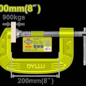 Prensa en C 8" Dyllu (DTCP1108)