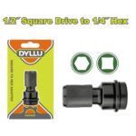 ADAPTADOR PARA LLAVE DE IMPACTO  DE 1/2" A 1/4" DYLLU (DTSV7K01)