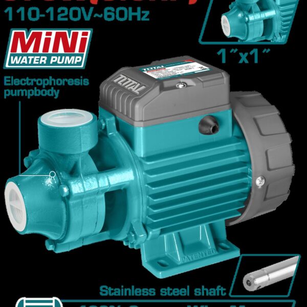 ELECTROBOMBA 1/2 HP 370W 110/120V SUPER TOTAL (UTWP137026)