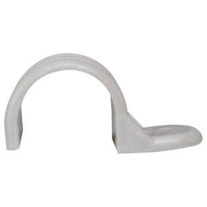 GRAPA PLASTICA BLANCA 3/8 TRASPARENTE (PARA MANGUERA NAVIDEÑA) (PRECIO POR UNIDAD)