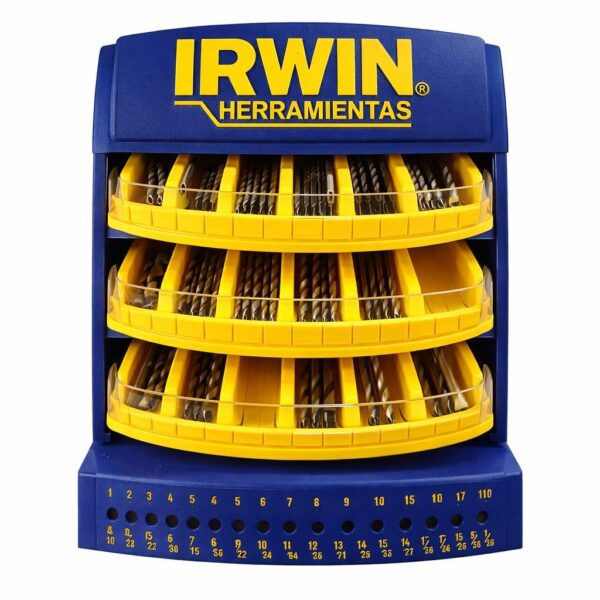 EXHIBIDOR DE BROCAS MINI IRWIN (C/M $500.000 ANTES DE IVA)