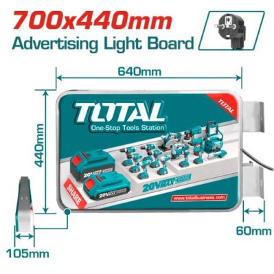 MATERIAL PUBLICITARIO (TOTAL TABLERO ILUMINADO)(UTPMALB01)(700X440-MM)