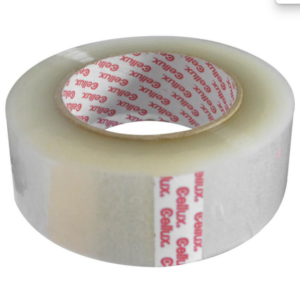 CINTA ANCHA CELLUX 2" X 20 MTS TRANSPARENTE (CAJA X 156 Item: 5511