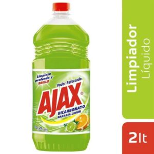 LIMPIA PISOS AJAX BICARBONATO PODER DESINFECTANTE 2 LTS