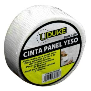 CINTA PANEL YESO FIBRA DE VIDRIO X 45M 2 PUL UDUKE (HT80168) REF: 11038