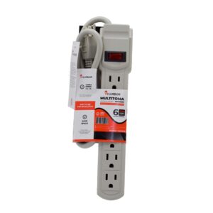 TOMA MULTIPLE X6 CABLE DE 1MT VHARBOR(S-25-1M) REF: 19337