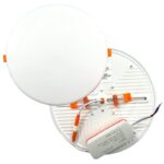 PANEL LED 18W REDONDO INCRUSTAR SIN MARCO LUZ DIA 6400K FRAMELESS (24071)