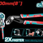 ALICATE EXPANSIVO 8" PICO DE LORO INDUSTRIAL TOTAL (THT380806)