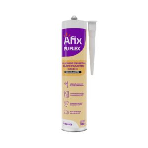 Sellador y Adhesivo Pu Flex Poliuretano Negro x 300ML Afix Pegadit (0406033)