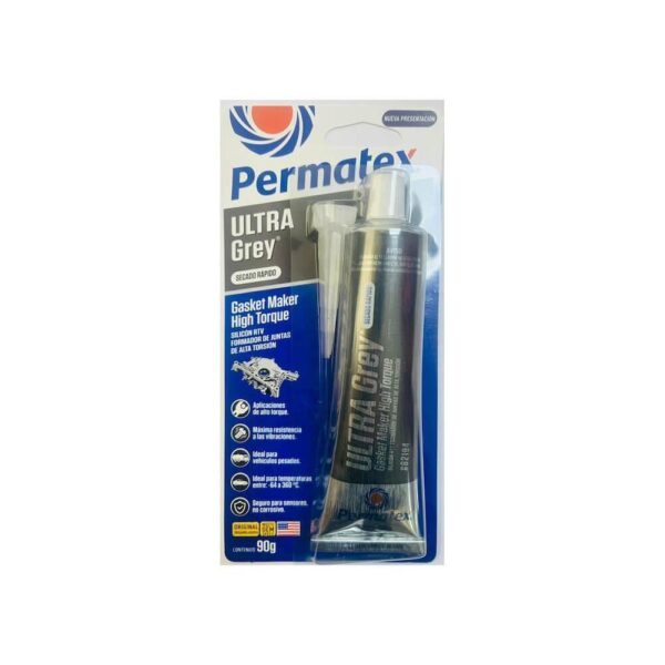 SILICONA OXIMICA PERMATEX ULTRA GREY X90G (1303049)