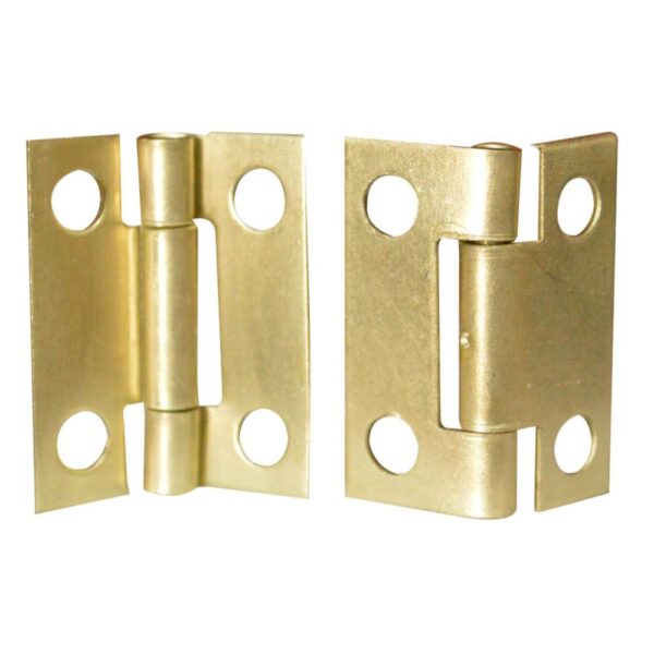 BISAGRA COMUN DORADA GOLDEN 1 1/2 C.18 ( CAJITA X 12 PAR)