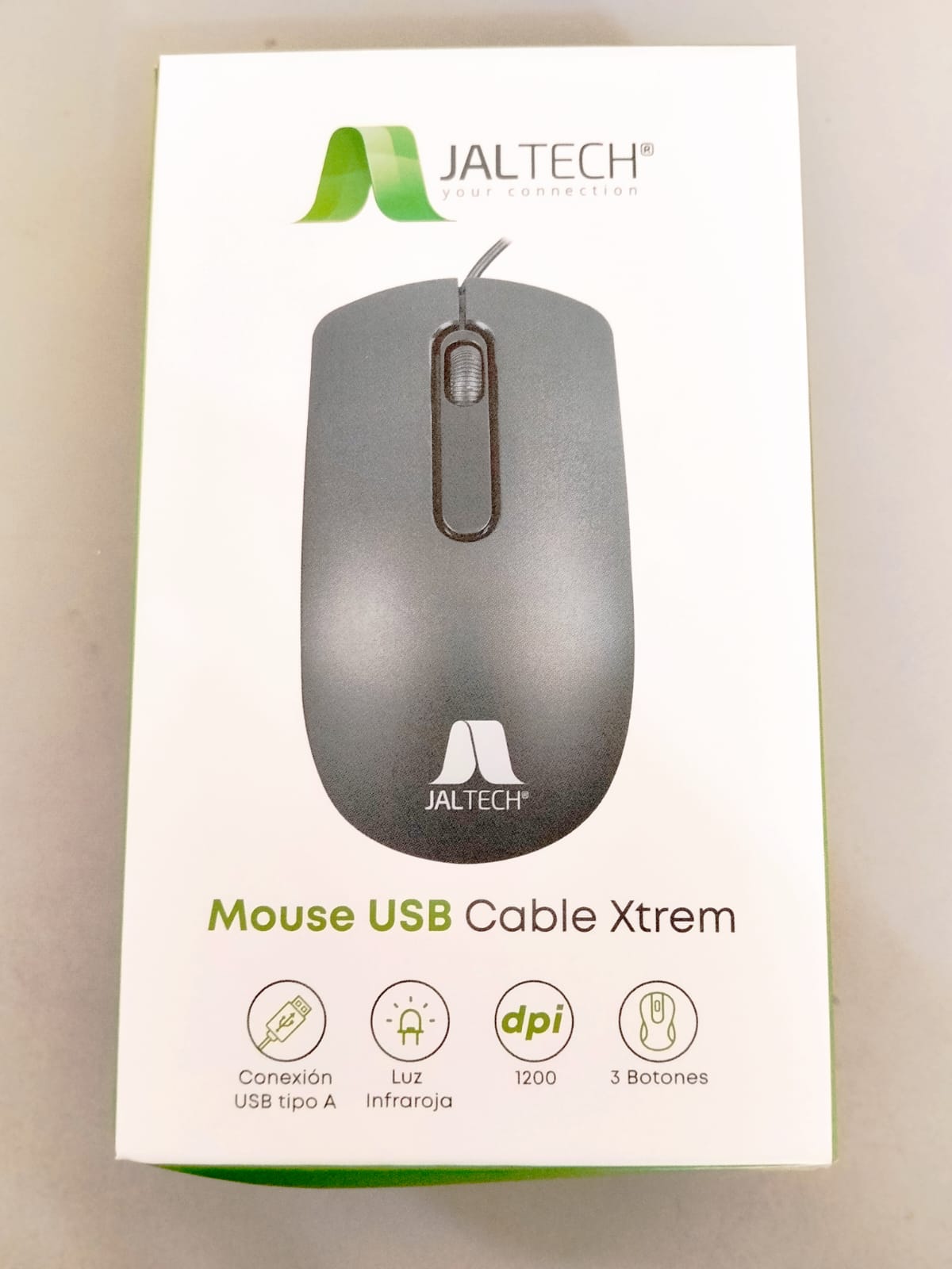 MOUSE USB CABLE XTREM NEGRO JALL09 Ref: 11474