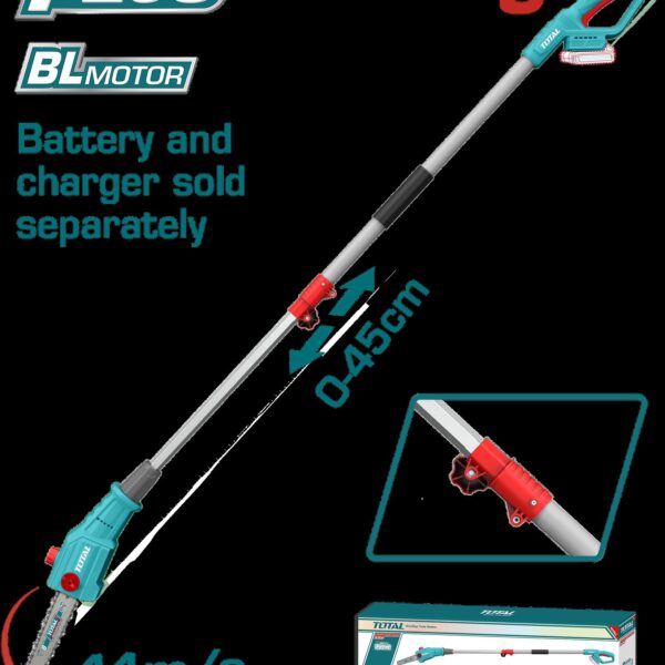 SIERRA INALAMBRICA EXPANDIBLE 0-45CM 20V  (TPSLI2028)