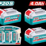 KIT DE 3 BATERIAS 20V 4.0AH INDUSTRIAL ION LITHIUM INDUSTRIAL SUPER TOTAL (TOSLI251296)