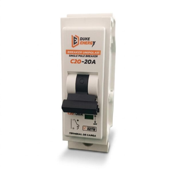 BREAKER DUKE ENERGY L7 1 POLO 20A 120/240V 10KA (HT4149)