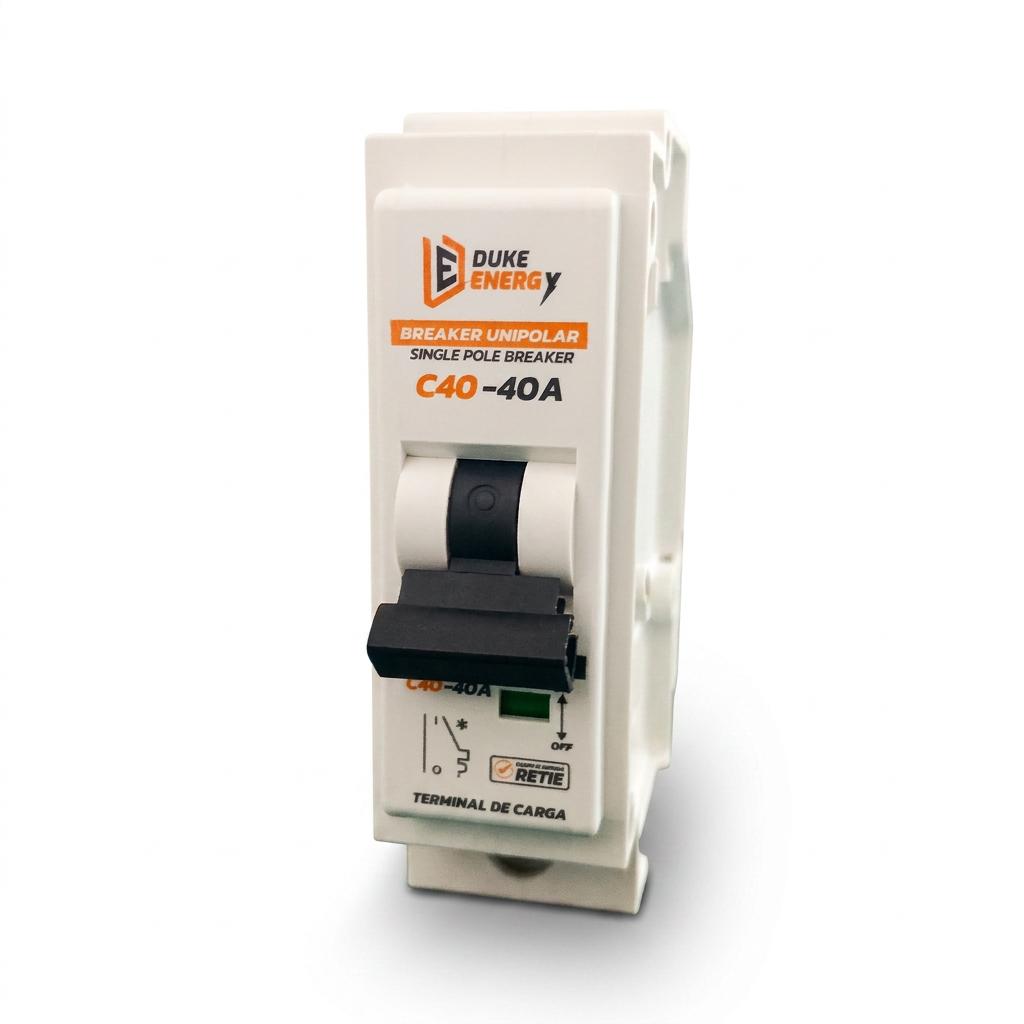 BREAKER DUKE ENERGY L7 1 POLO 40A 120/240V 10KA (HT4151)